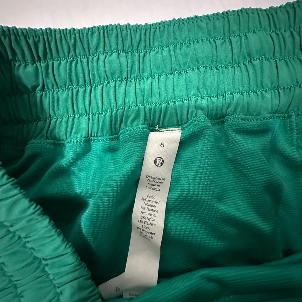 lululemon athletica Green Athletic Shorts